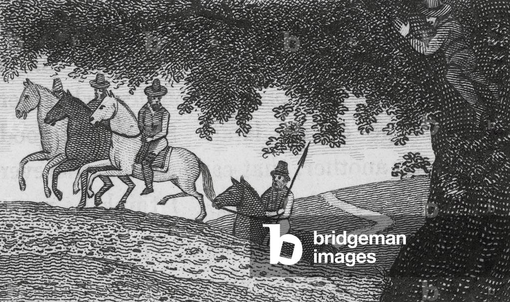 Bild von Gravur "Boscobel Oak (Gravur)" von English School