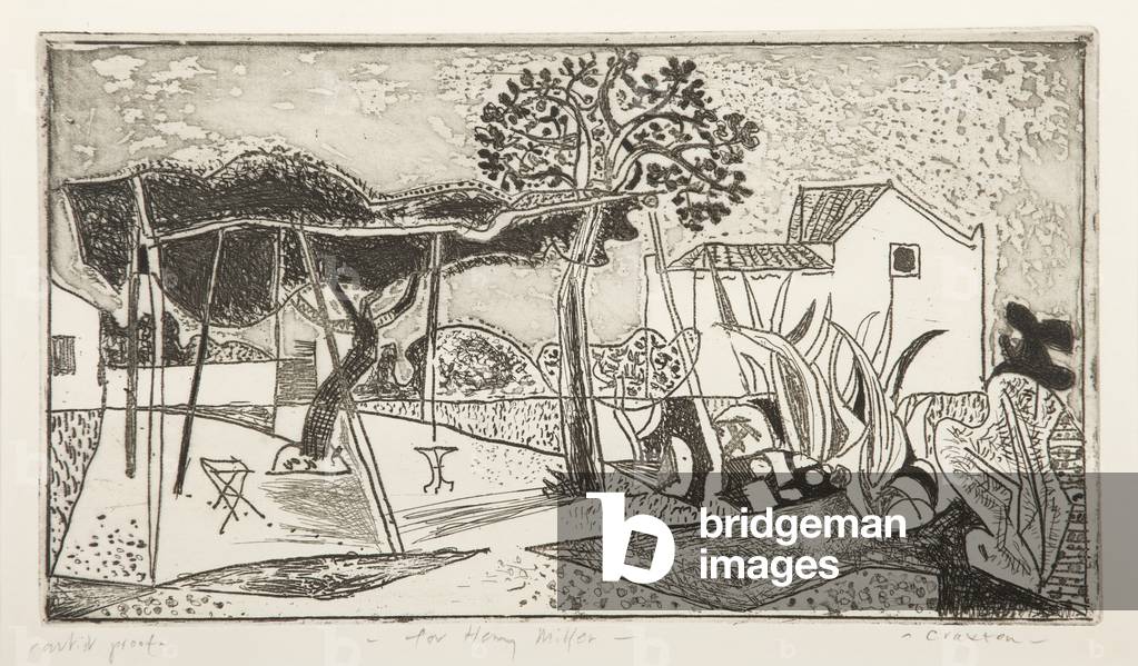 Winter Panorama, 1970 (etching)