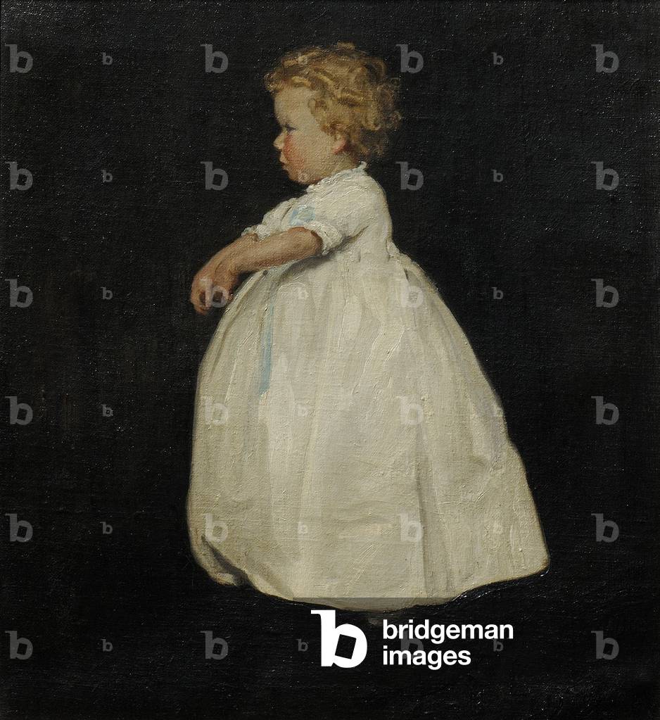 Image of Painting depicting Judith Denman as a Child, 1909 by William Nicholson