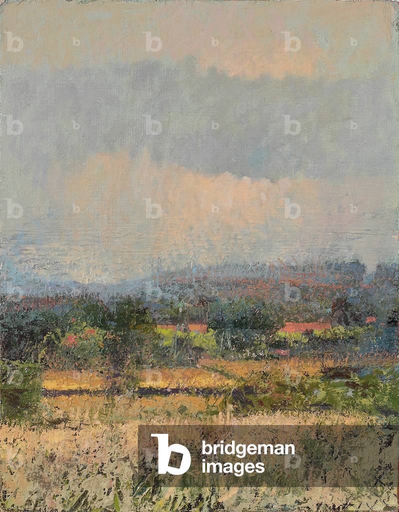 Oxford aus South Hinksey, 2003 (Öl auf Leinen)