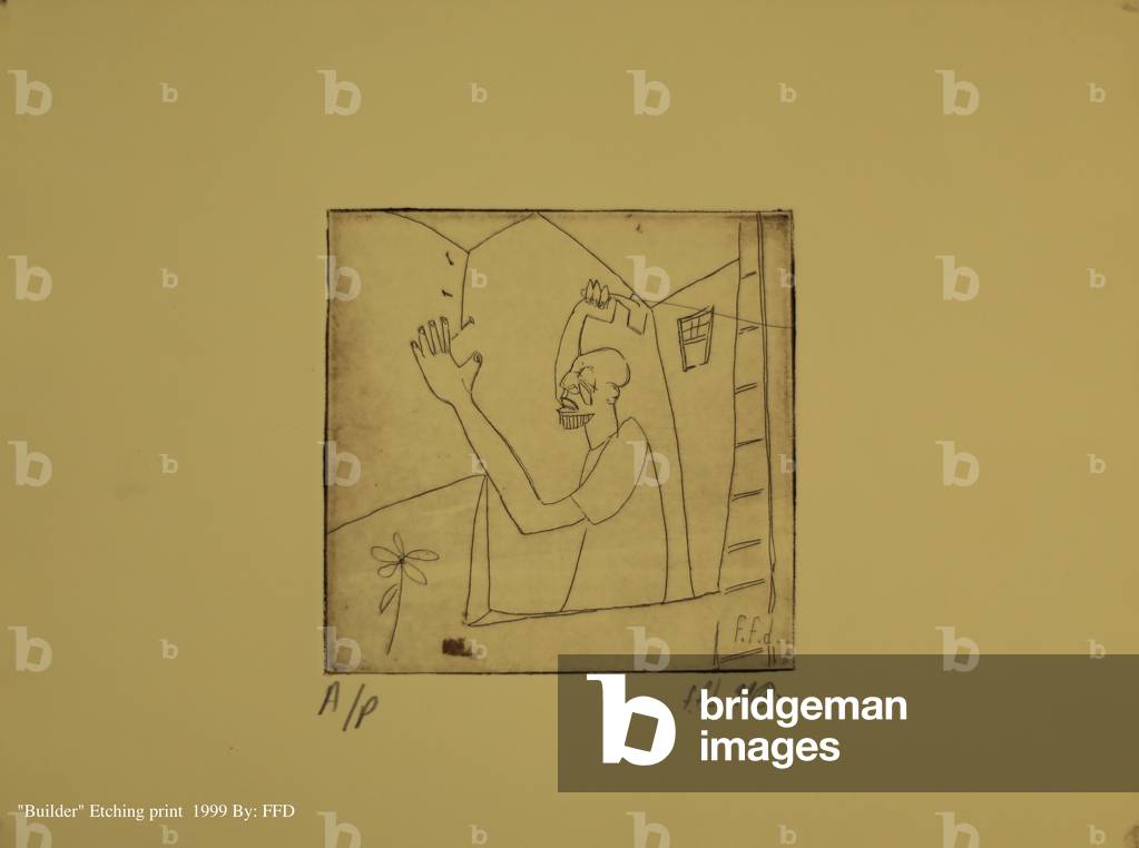 Builder, 1999 par Francks Deceus, b/w