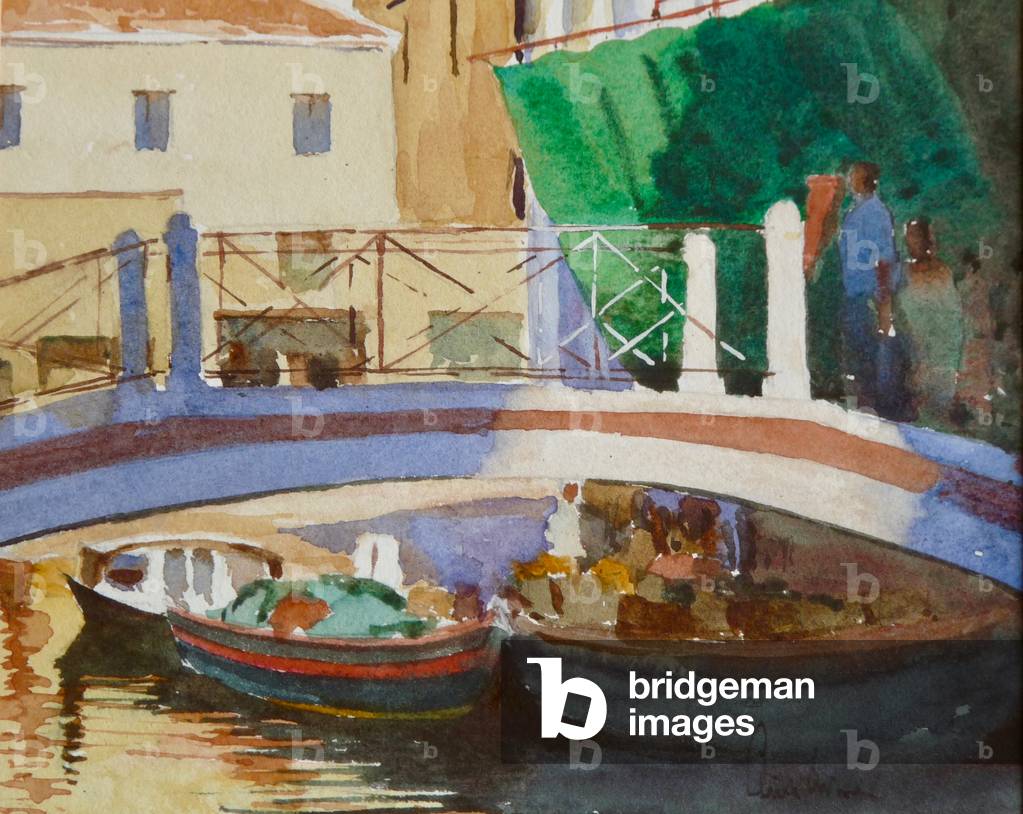 "452 Tramonto - Ponte dei Pugni" 1999 di Clive Wilson