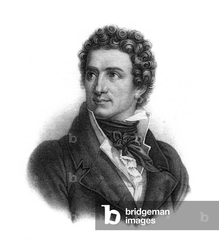 Canova, scultore italiano. (foto b/n)