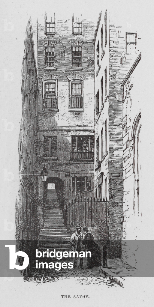 Immagine di Stampa "Il Savoy (litografia)" 1801 di English School