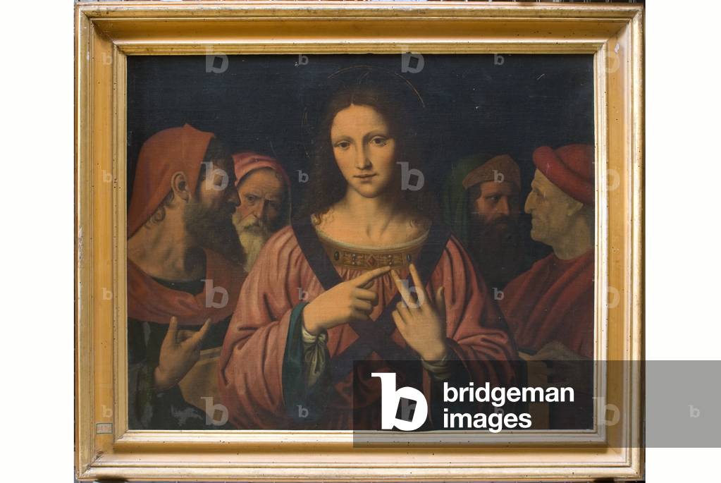 16th Doctor Image of Jesus among the doctors in the temple, 16th century (oil by ...