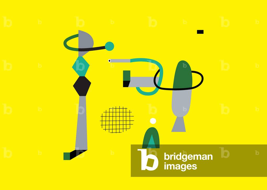 Composition géométrique abstraite, 2017 (illustration vectorielle)