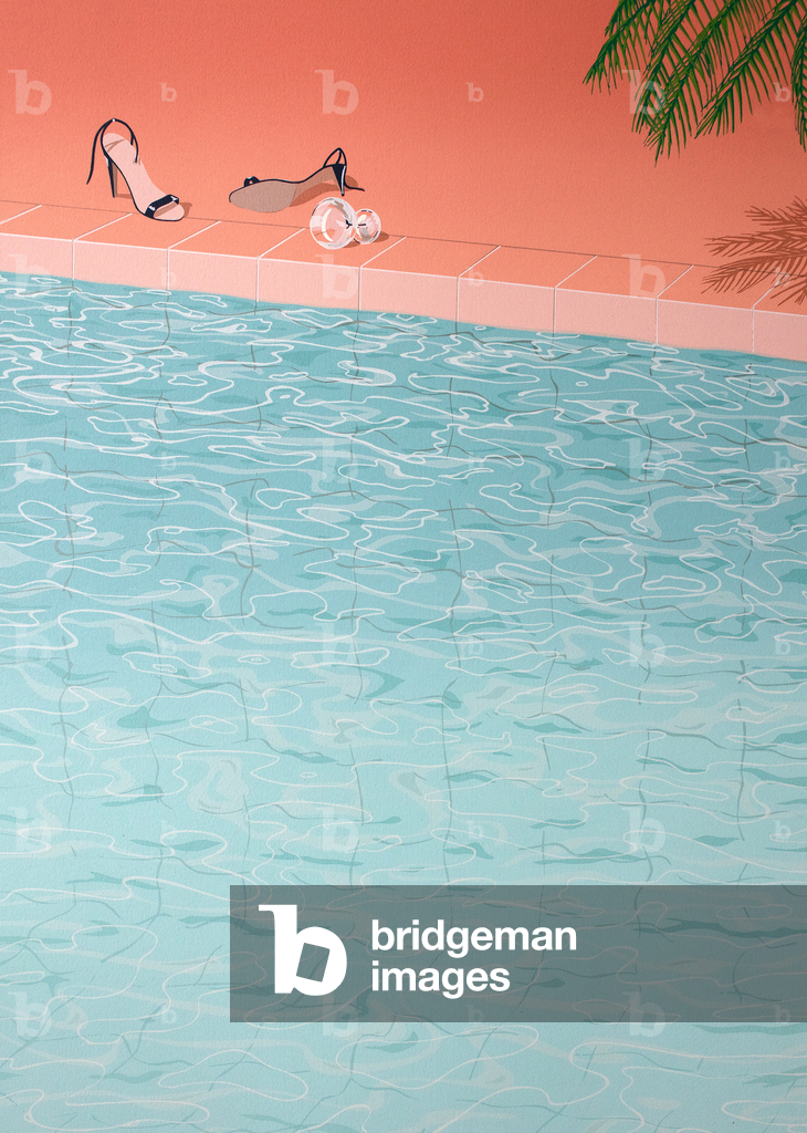 Pool Side, 1981 (Siebdruck)