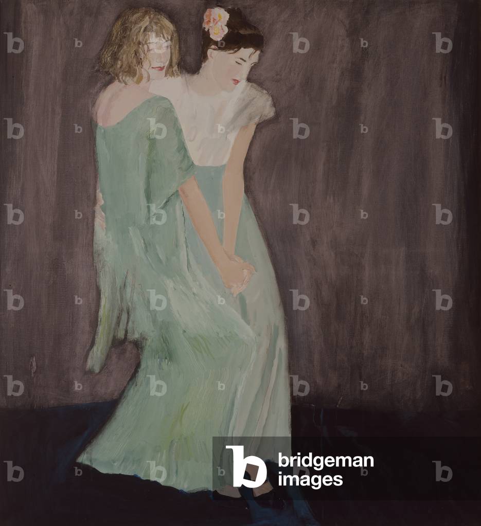 Jessica e Lindy (olio su tela)