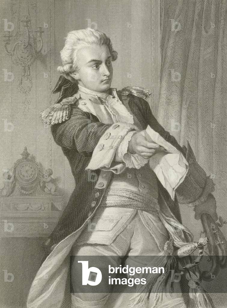 "Ferdinand (Gravur)" von Arthur Georg von Ramberg, b/w