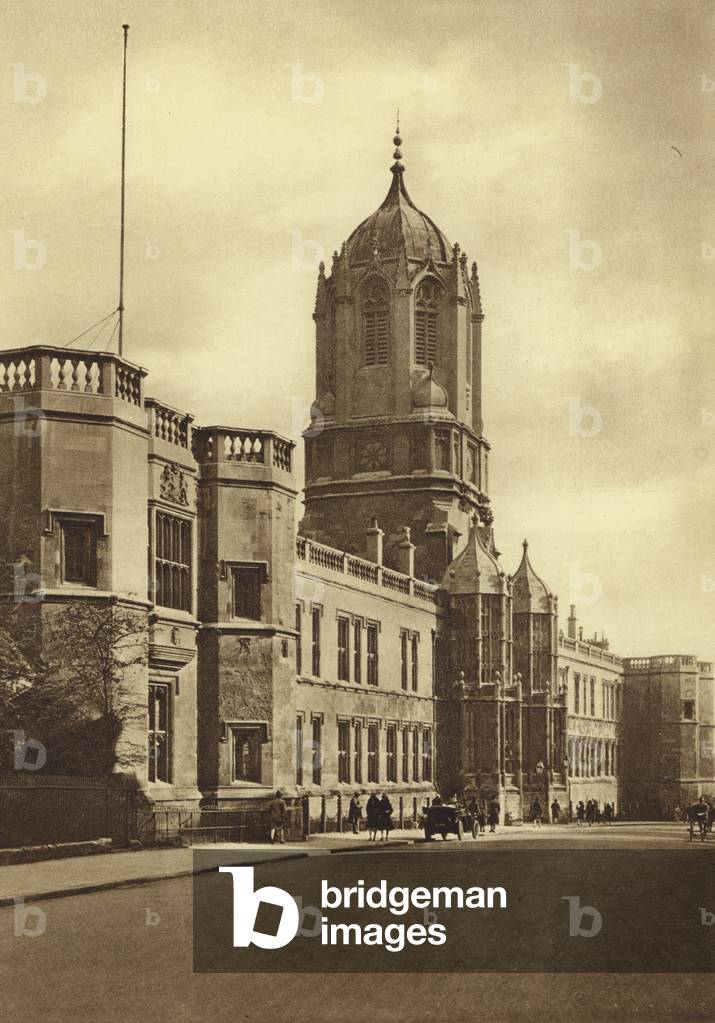 Image of Photography depicting Oxford: Christ Church (b/w photo) 1901 by English Photographer