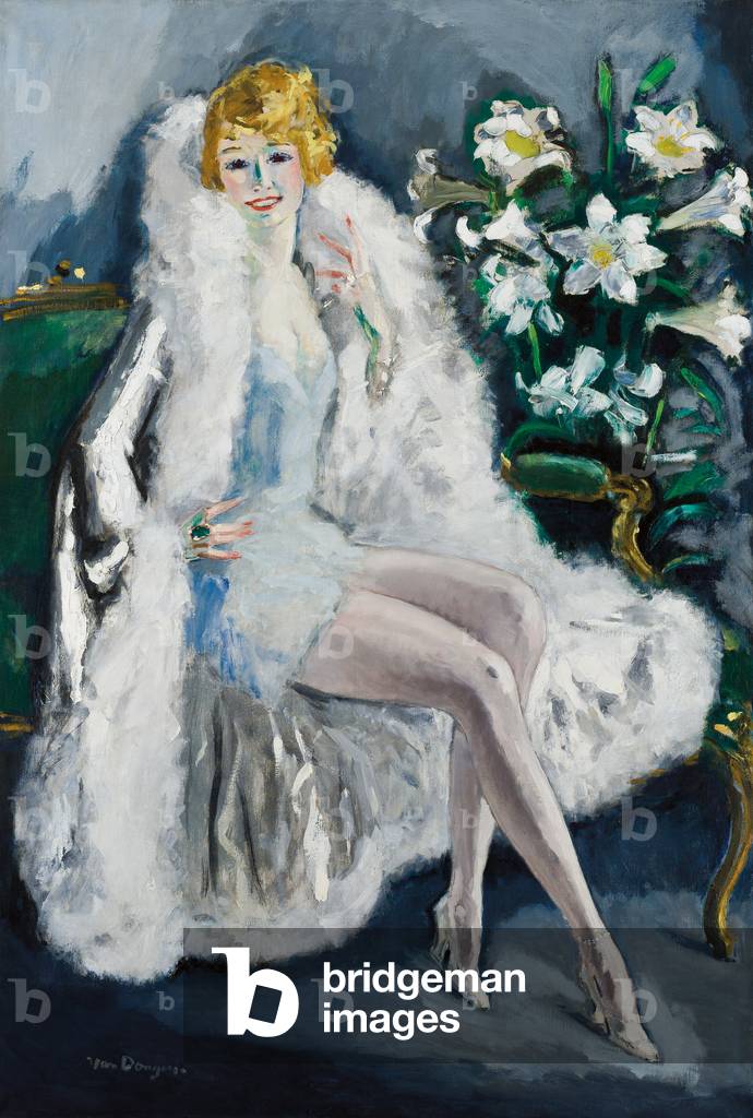 L'attrice Lili Damita, c. 1926 (olio su tela)