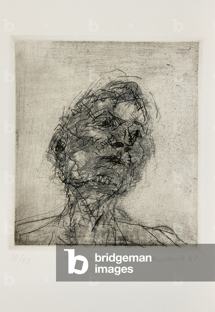 Lucian Freud, 1981 (Radierung)