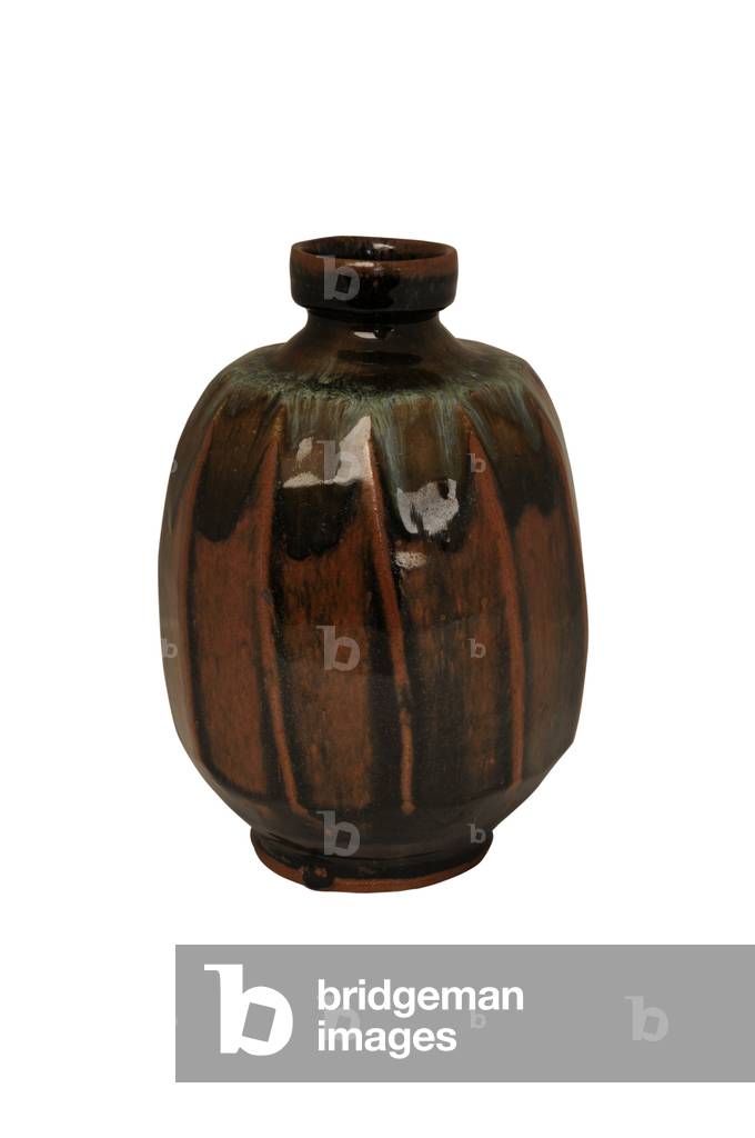 Vase Tenmoku (céramique)