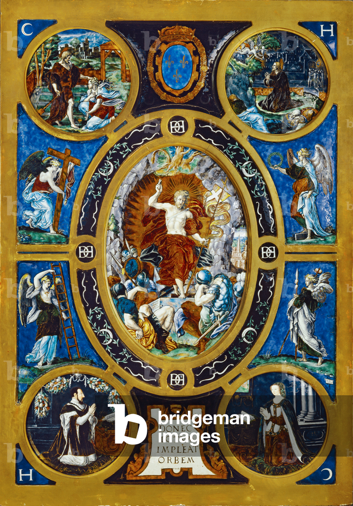 Retable : La résurrection ...