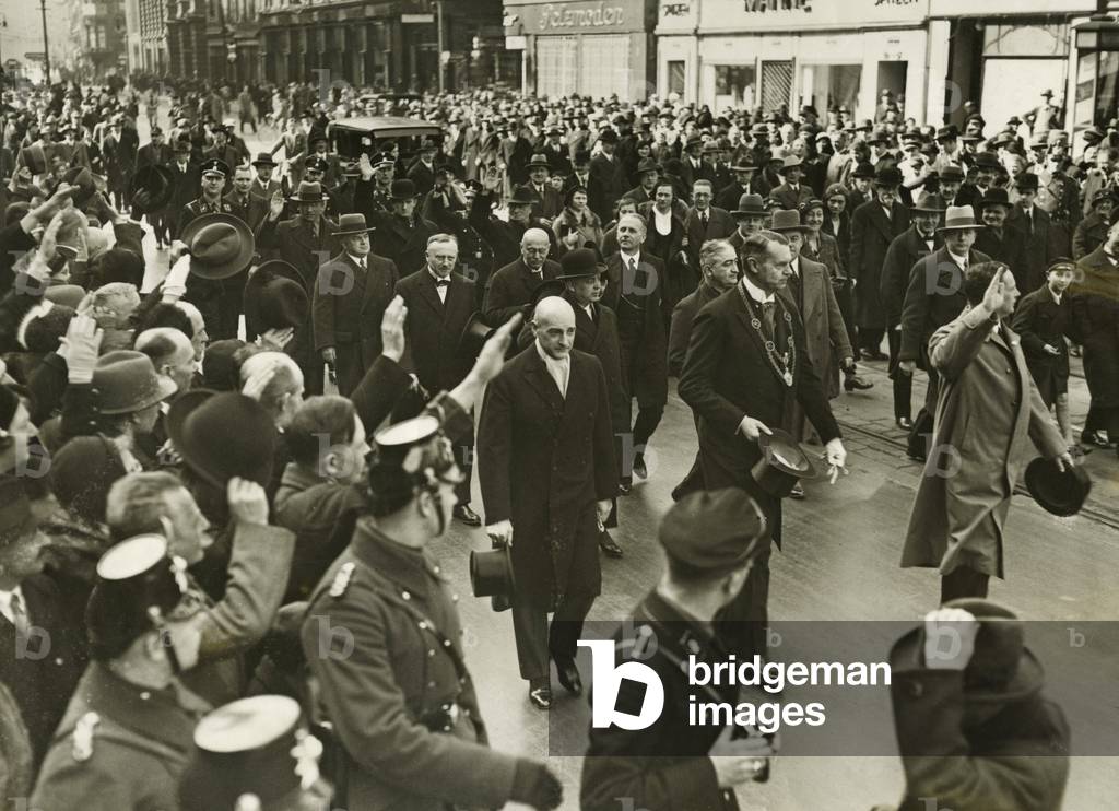 Immagine di Fotografia "Inaugurazione del Parlamento Comunale a Berlino" 1933, b/w