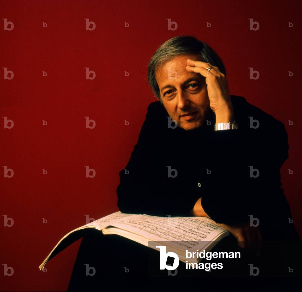 Immagine di Fotografia "André Previn" di Suzie Maeder