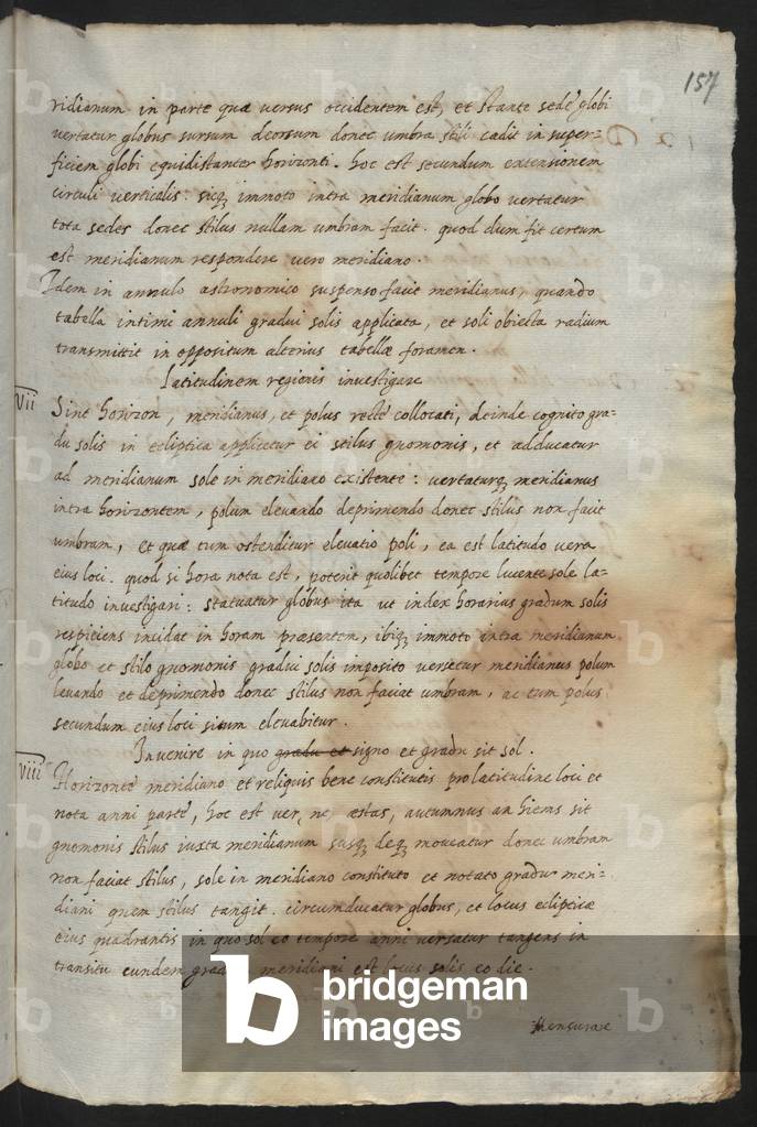 Bild von Manuskript "Blatt" von Gerardus Mercator