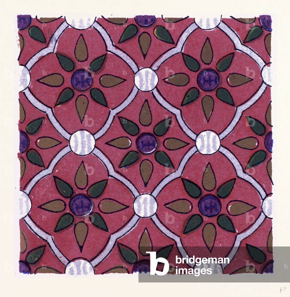 Bild von Druck "Persisches Ornament"