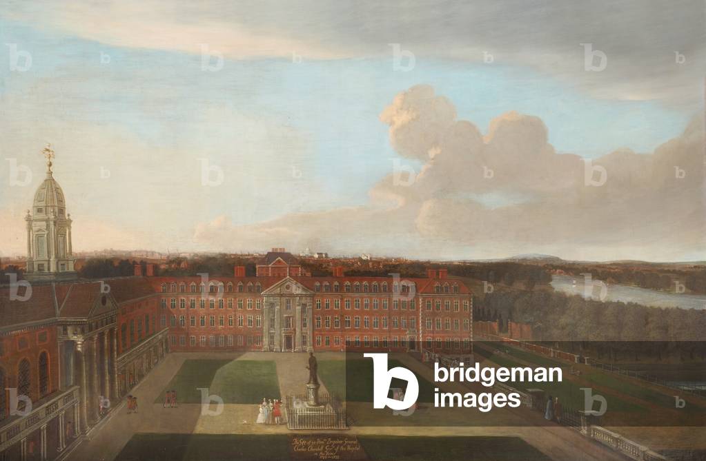 Immagine di Dipinto "Figura Corte" 1720 di English School