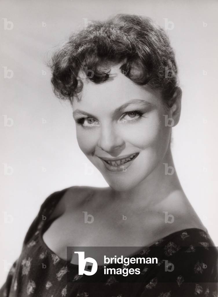 "Tedesco (?) attrice Annette Grau" 1959