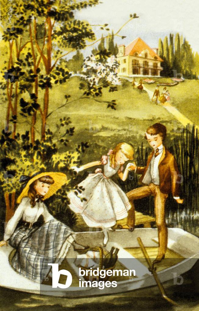 Immagine di Libro "Illustrazione da 'Little Women' di Louisa May Alcott" 1952 di J. Guyot