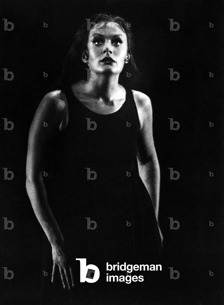 Bild von Fotografie "MEIER Waltraud" 1982 von Siegfried Lauterwasser, b/w