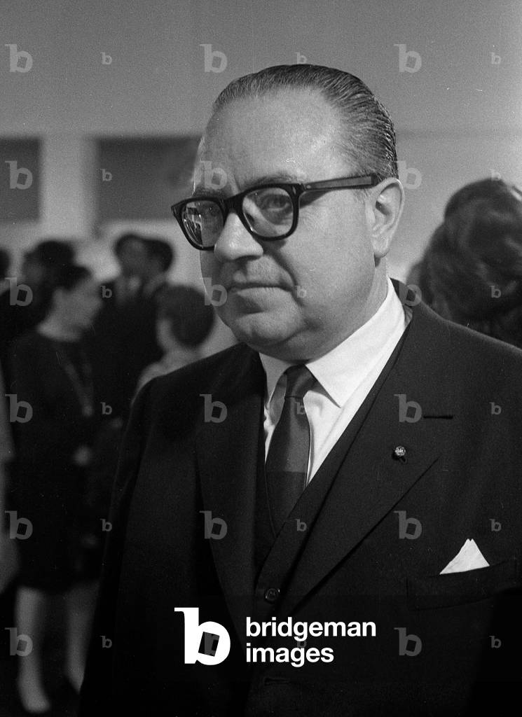Immagine di Fotografia "Alberto Ginastera (foto b/n)" di Eduardo Comesaña