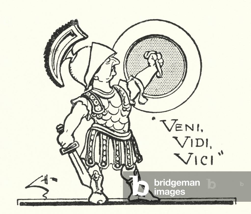 Giulio Cesare: Veni, Vidi, Vici (lito)