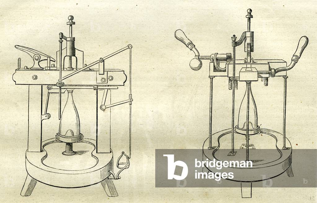 Macchina a Boucher Champagne Francia XIX Secolo