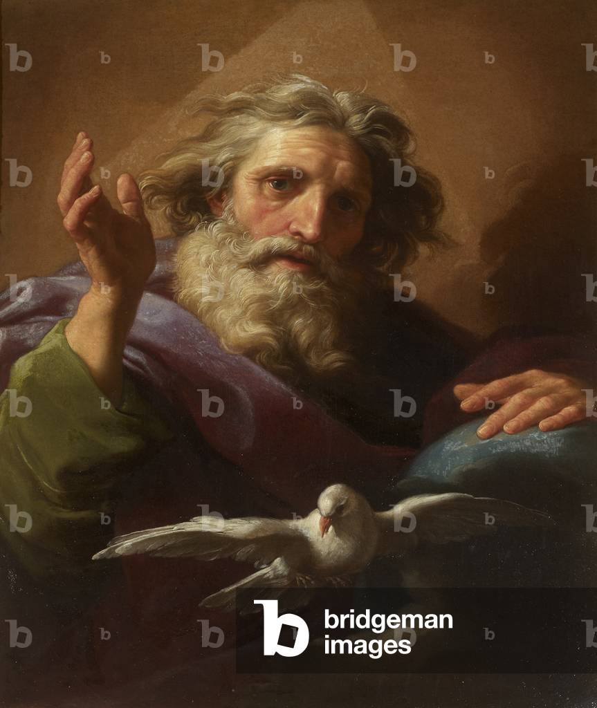 Image of God the Father and the Holy Spirit by Batoni, Pompeo Girolamo ...