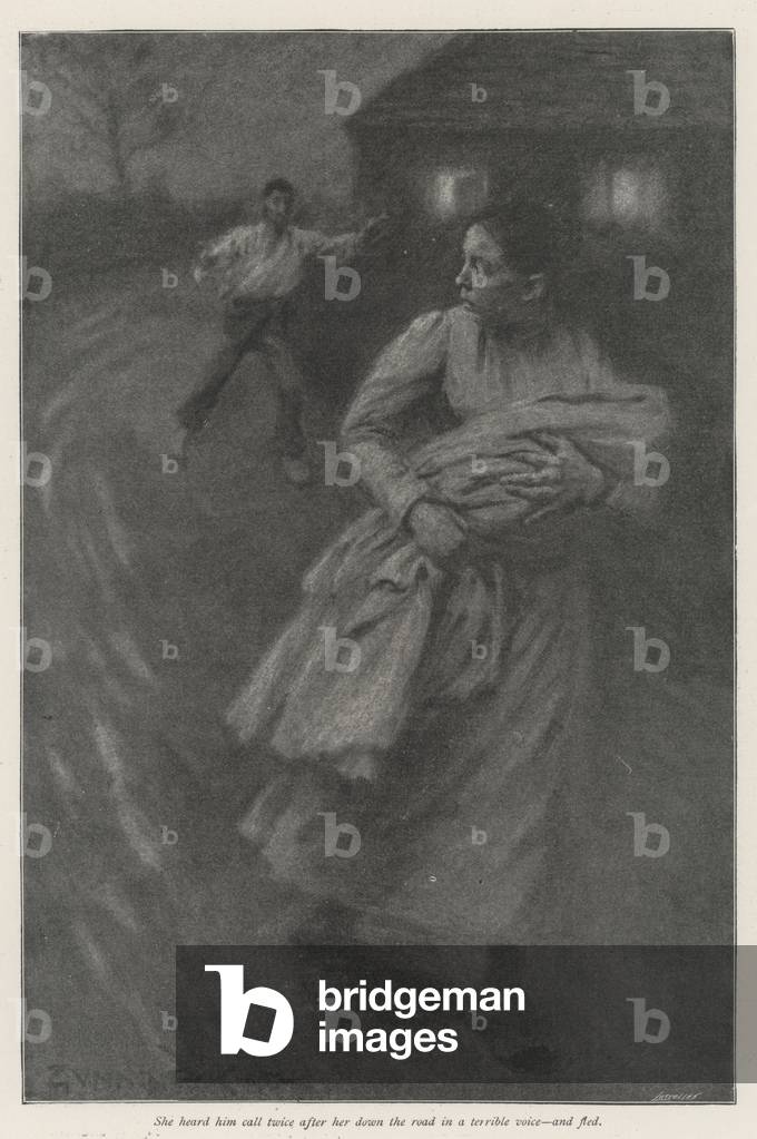 Bild von Druck "Amy Foster" 1901 von Gunning King