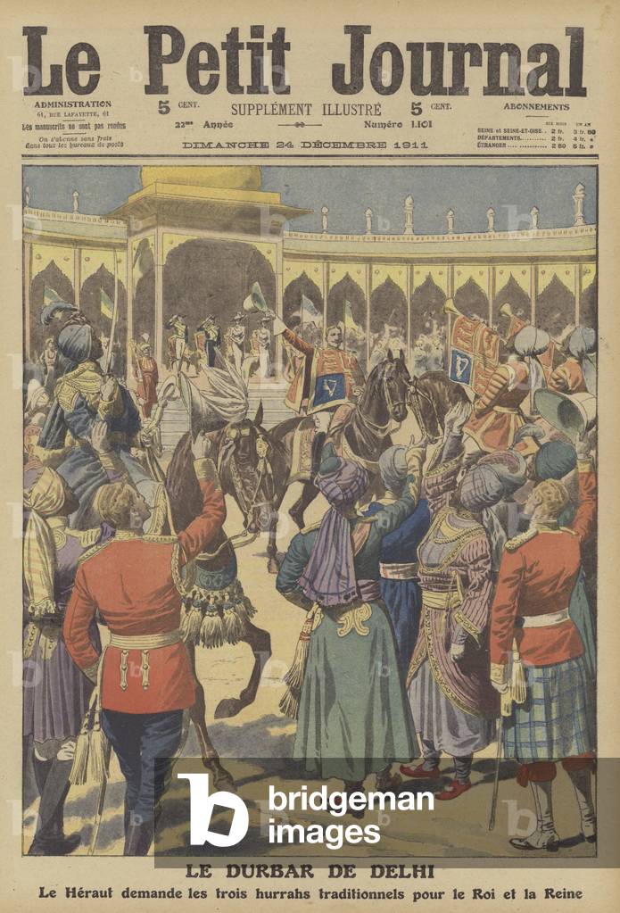 The Delhi Durbar by French Artist