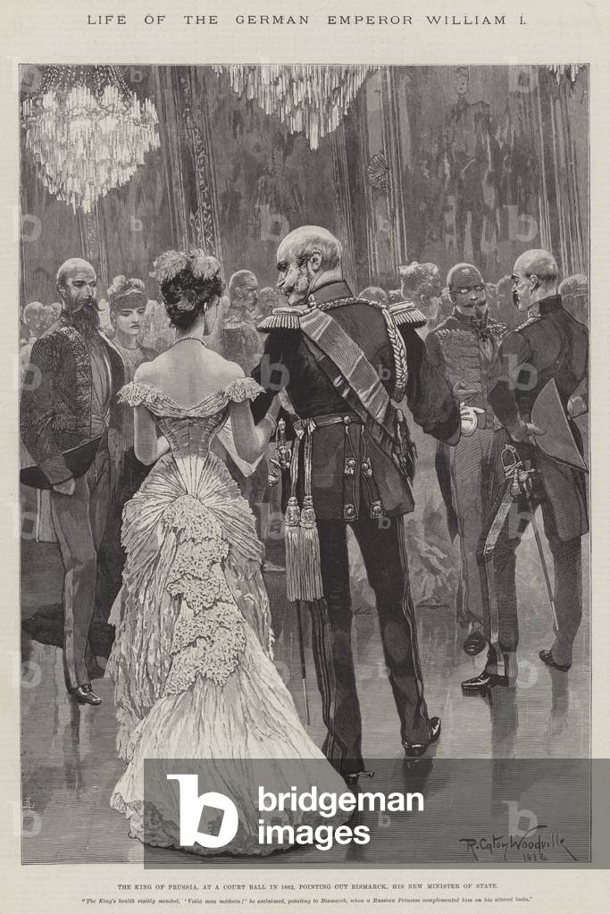 Leben des deutschen Kaisers Wilhelm I. (Gravur)