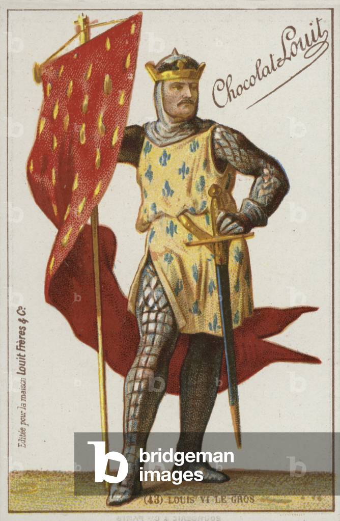 Louis VI le Gros (Chromolitho)