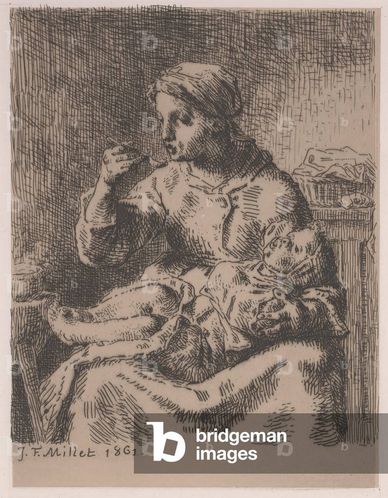 The Gruel, 1861 (incisione)