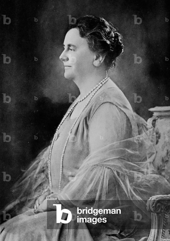 Guglielmina (Wilhelmina Helena Pauline Maria: 1880-1962) Regina regnante del Regno dei Paesi Bassi dal 1890 al