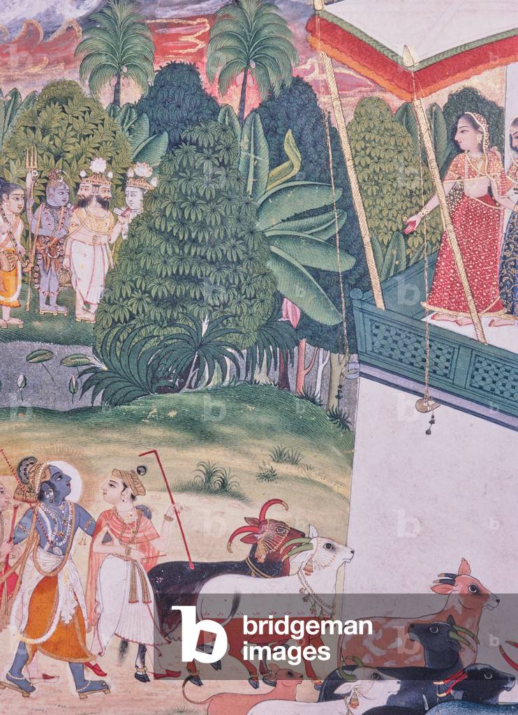 "Krishna Legend" von Indian School