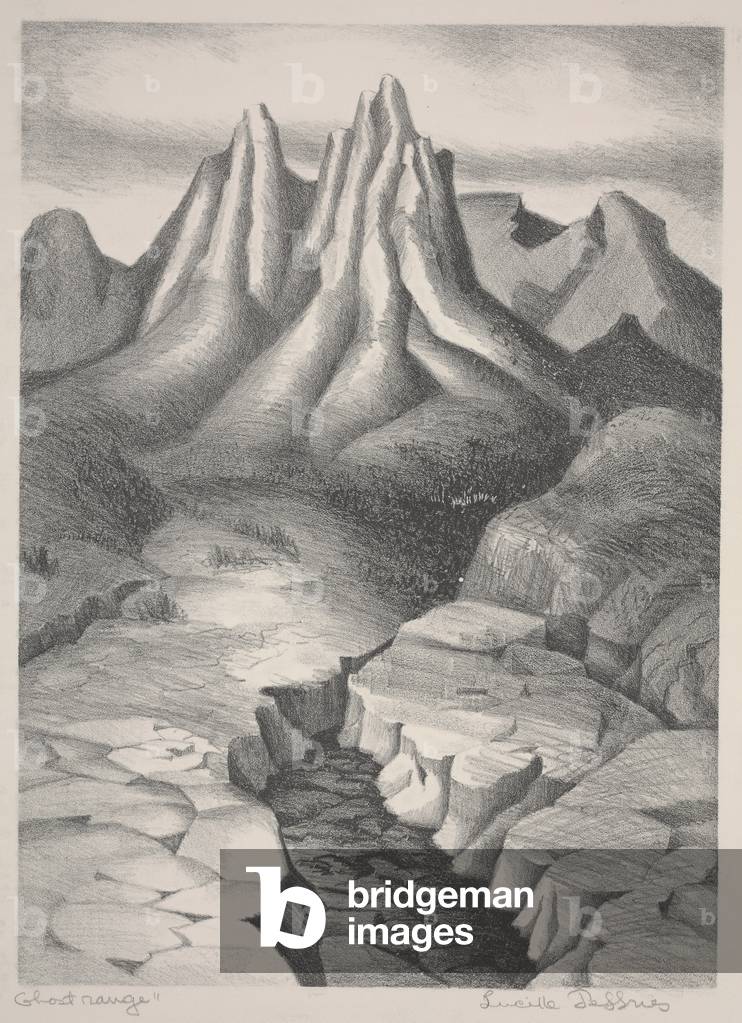 Ghost Range (litho)