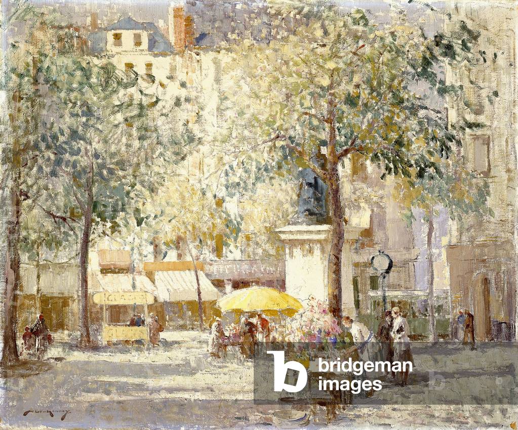 Spring-Boulevard St, (öl auf leinwand)