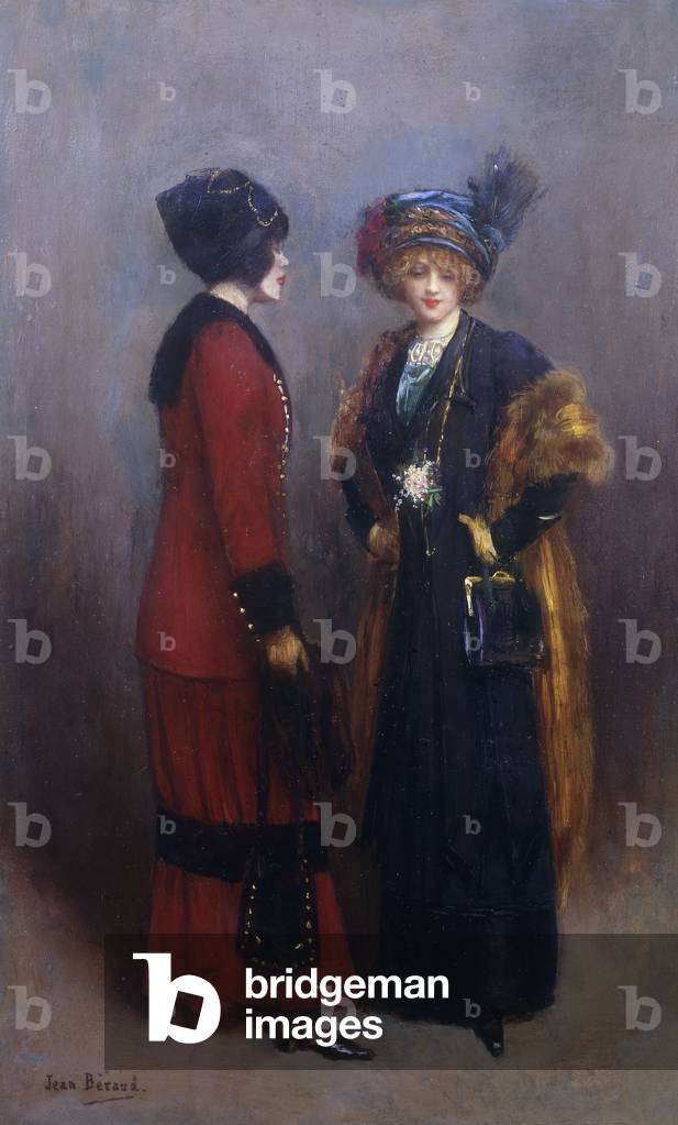Image of Painting depicting Hors Concours - Les Midinettes by Jean Beraud