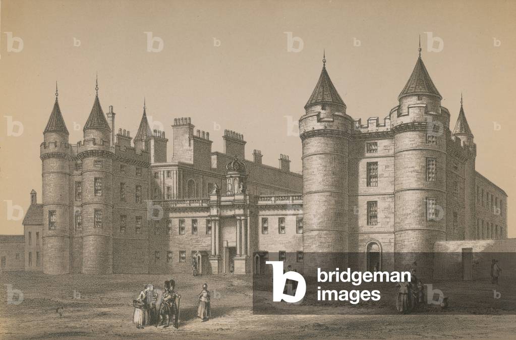 Palazzo Holyrood (cromolito)