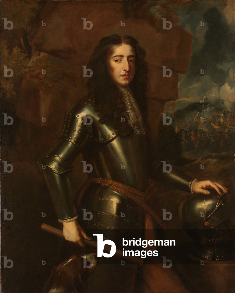 Porträt von Wilhelm III., 1680-1710 (Öl auf Leinwand)