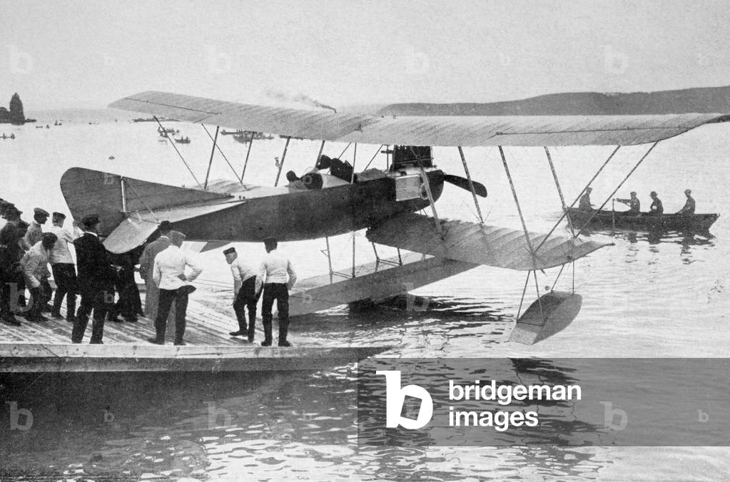 "Idrovolante tedesco usato nel Mare del Nord per seguire i movimenti navali inglesi durante la prima guerra mo