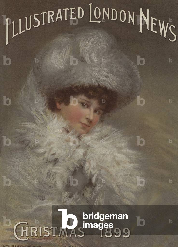 Frontabdeckung der Weihnachtsnummer 1899 (Farbe litho)