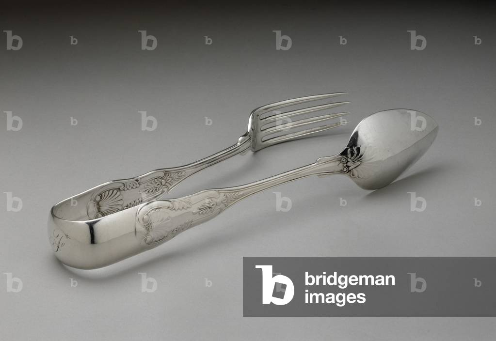 Salad Server by James Conning, b/w