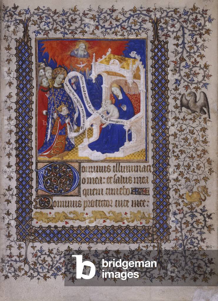 Salmo 26: Il giovane principe presentato da San Luigi alla Vergine