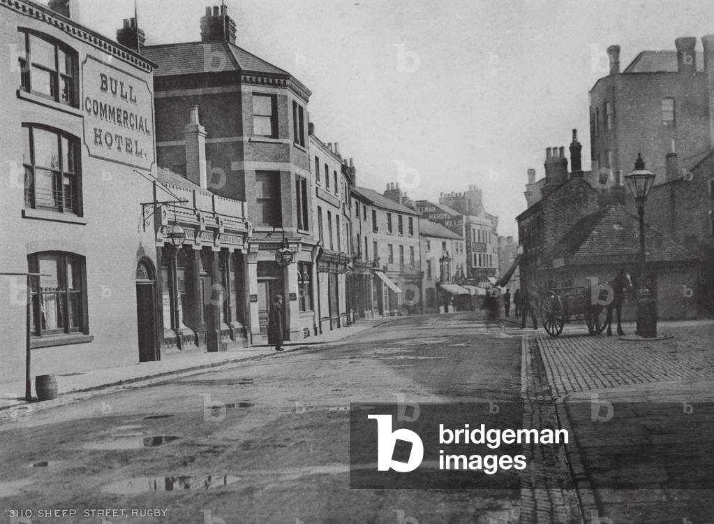 Bild von Fotografie "Sheep Street" 1801 von English photographer