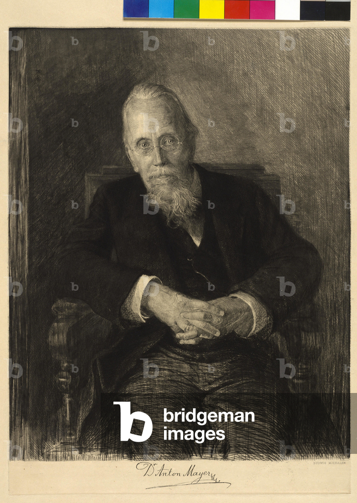 Anton Mayer, 1930 (etching)