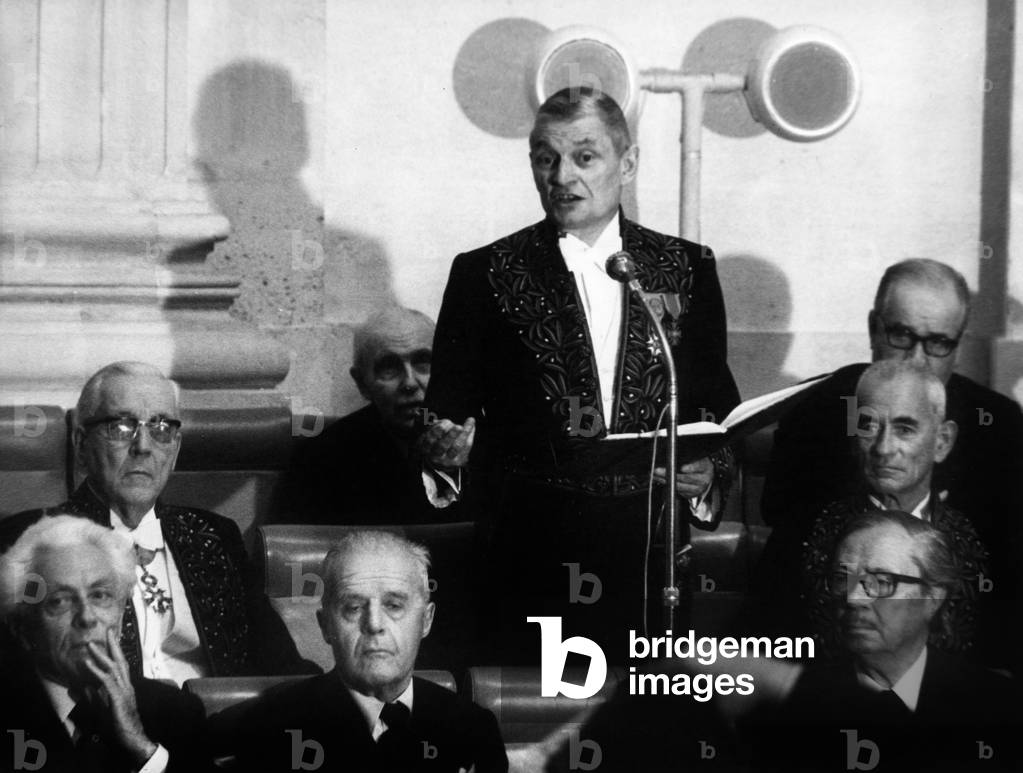 Image of Französischer Schriftsteller Jean Jacques Gautier während