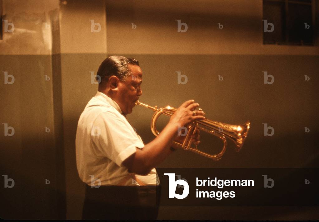 Roy Eldridge Backstage Erwärmung